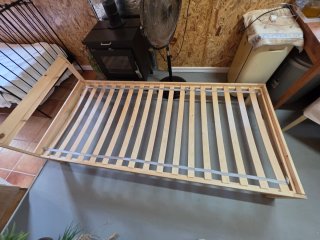 Cama individual madera 90cm Ikea