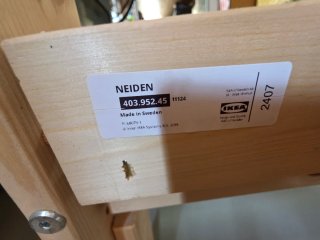 Cama individual madera 90cm Ikea