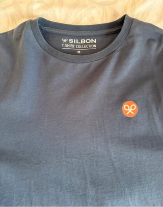 Camiseta Silbon Azul Talla M