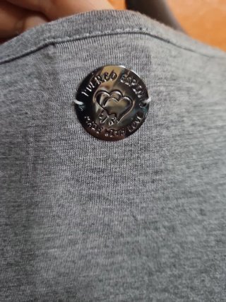 Abito corto pois grigio e nero