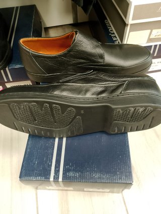 Zapatos de piel negros