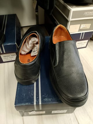 Zapatos de piel negros