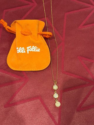 Collar Folli Follie con 3 cristales