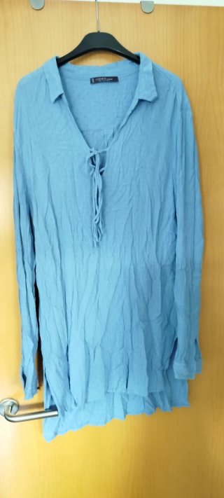 Túnica Violeta by Mango Azul Talla M