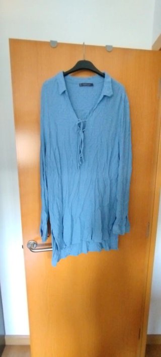 Túnica Violeta by Mango Azul Talla M