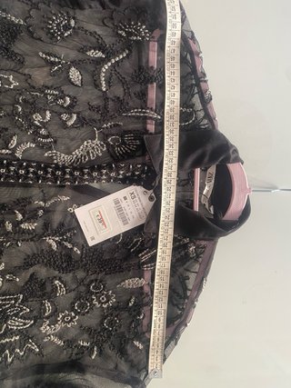 Kimono Zara bordado tul XS/S