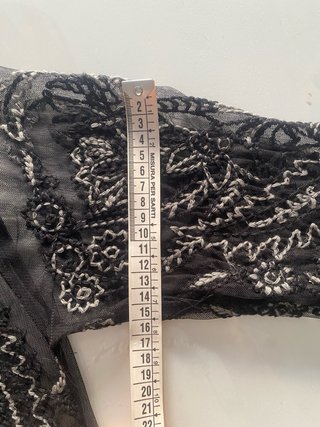Kimono Zara bordado tul XS/S