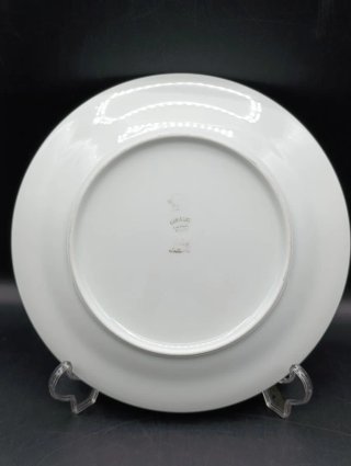 Plato antiguo pintado a mano Limoges