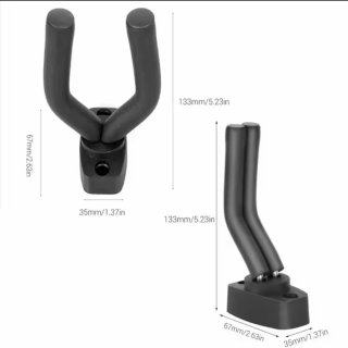 2 SOPORTES DE PARED PARA GUITARRA