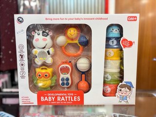 Set Sonajeros Bebé Desarrollo Juguetes