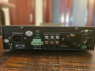 Amplificador DSPPA MP120UB USB/Bluetooth/FM