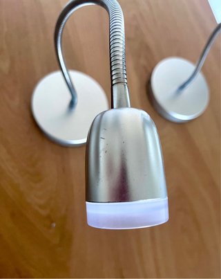 2 Lámparas de Mesa Flexibles
