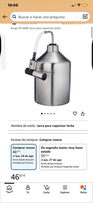 Cafetera Krups Negra
