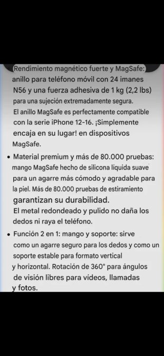 Soporte Anillo Móvil MagSafe JOYROOM Rosa