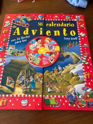 Mi calendario de adviento con 24 libritos leer.