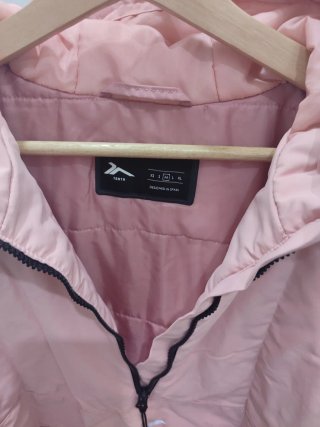 Chaqueta Cortavientos Rosa Talla M
