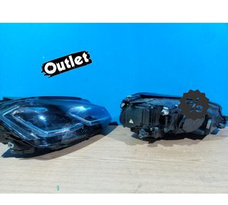 HG FAROS VOLKSWAGEN VW GOLF 7 12-17 DRL DINAMICOS NEGROS LOO