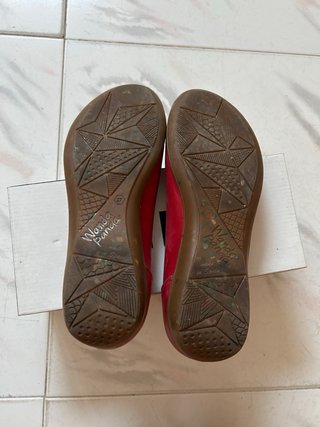 Zapatos Wanda Panda Piel Rojo Talla 37