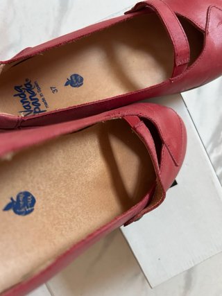 Zapatos Wanda Panda Piel Rojo Talla 37