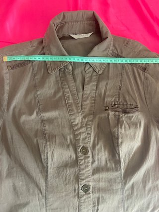 Vestido militar Promod verde Talla 40