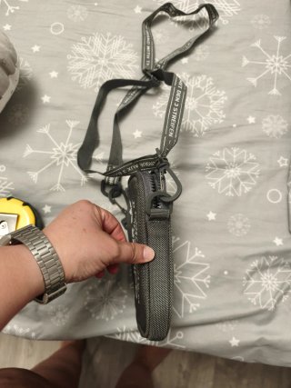 Bandolera Adidas gris