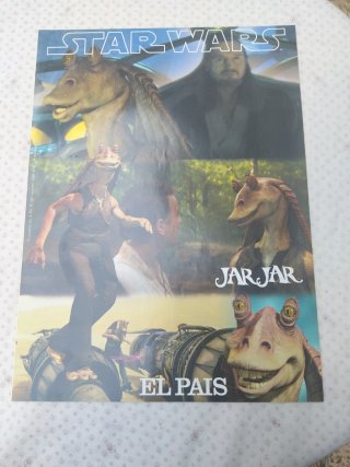 Láminas Star Wars Episodio I El País