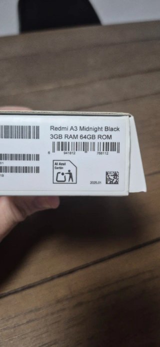 Xiaomi Redmi A3 Caja Grande 6.71