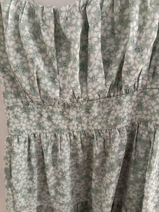 Vestido mini floral tirantes