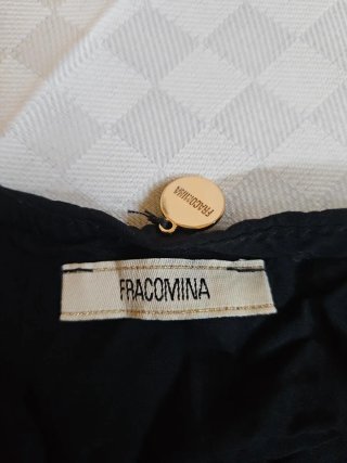 Abito Fracomina nero corto