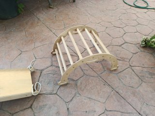 Triángulo de Pikler madera evolutivo