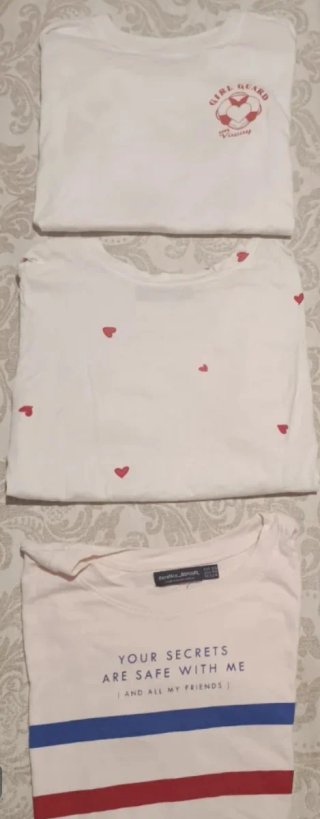 Lote 9 Camisetas Variadas
