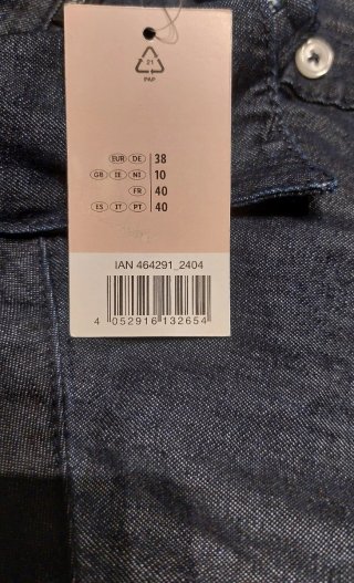 Vestido Camisero Denim con cinturón/Nuevo