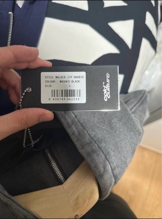 Chaqueta Cold Culture Gris Talla L