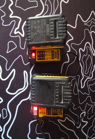 Caja, Taladro, Radial, Baterías, cargadores Dewalt