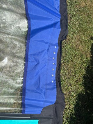 Vela surf NAUTIX 5.0 m² i botavara, mastil, peu