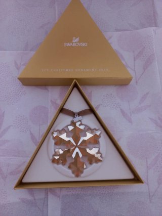 Adorno Swarovski Copo Nieve 2016 Ed. Especial SCS