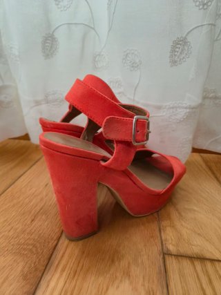 Tacones Coral Suede Plataforma