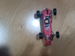 Scalextric Honda Exin Coche de Carreras Rojo