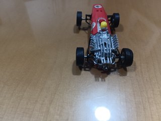 Scalextric Honda Exin Coche de Carreras Rojo
