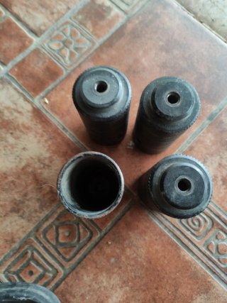 Reposapiés BMX negros