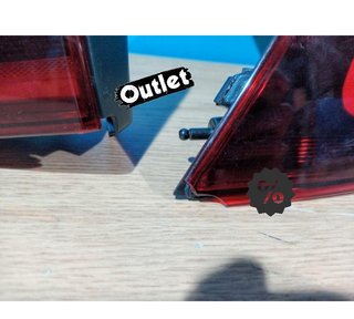 HG FAROS TRASEROS VOLKSWAGEN VW GOLF 8 19-24 LED ROJOS DINÁ