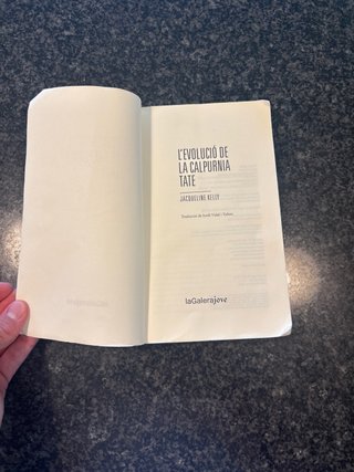 Llibre L'evolució de la Calpurina Tate en català