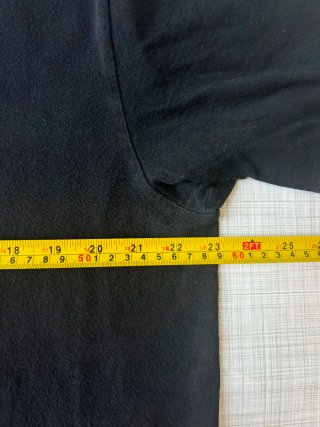 Camiseta Puma Logo Negra Manga Corta