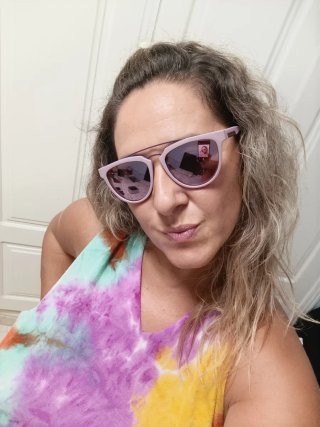 Gafas de sol Calvin Klein rosa lila para mujer