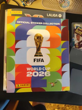 Álbum Mundial FIFA 2026 Panini Sin cromos