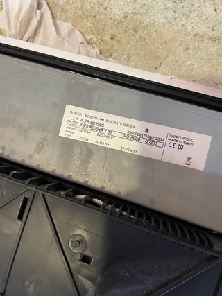Placa de inducción vitrocerámica Bosch