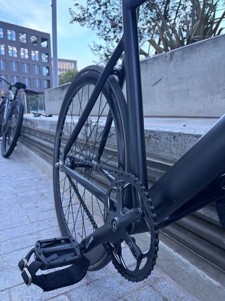 Bicicleta Fixie State Bicycle 6061 Negra