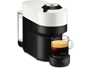 Cafetera Nespresso Vertuo Krups Blanca/Negra