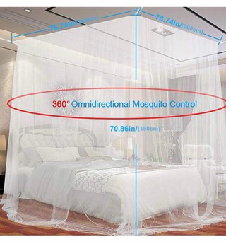 Mosquitera Cama Matrimonio 200x180