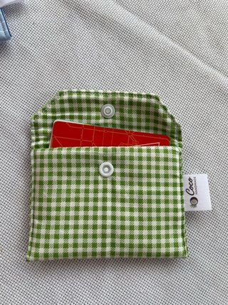 Tarjetero/Monedero Hecho a Mano